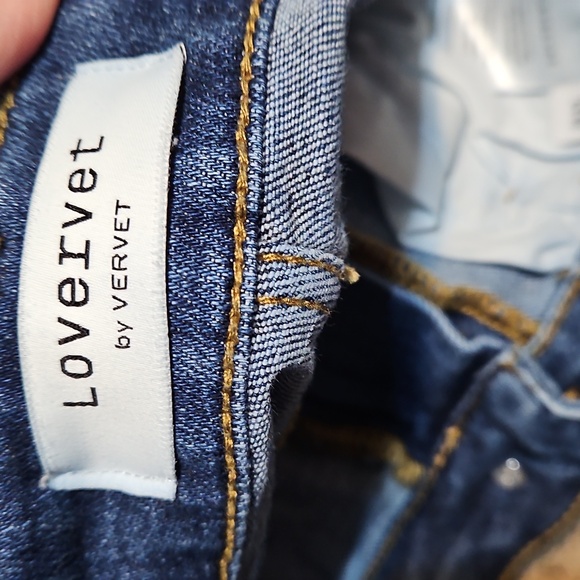 Women's Blue Ankle Cropped Jeans - Picture 9 of 12